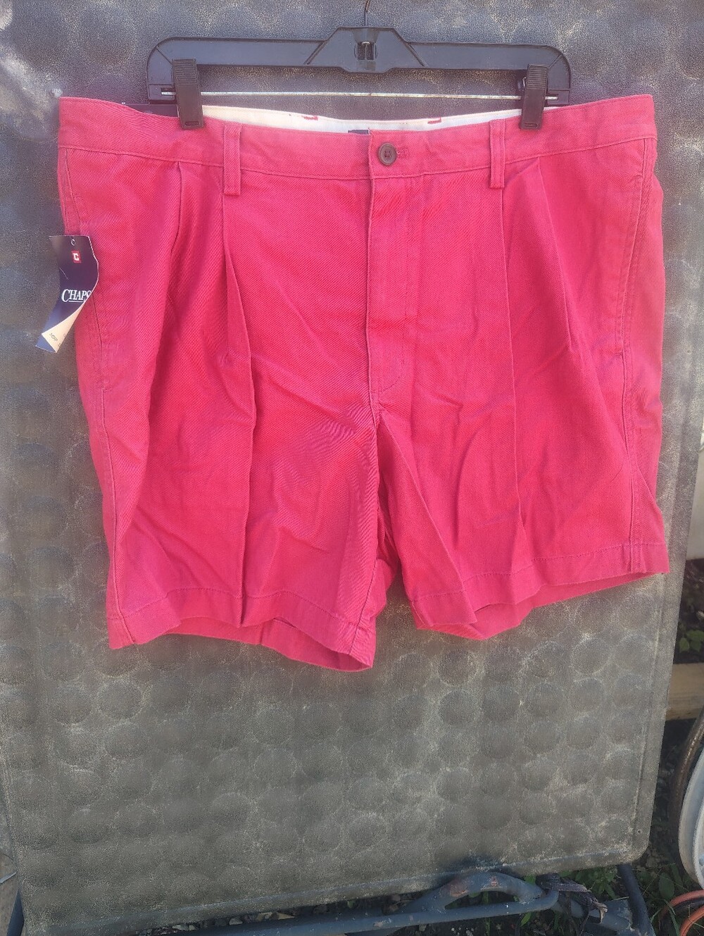 NWT Mens Red Shorts Chaps 40